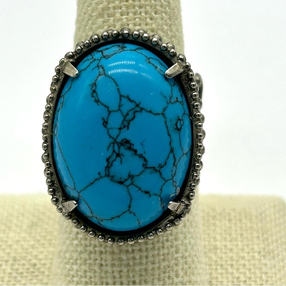 Sorrelli Turqoise Cabachon Band Ring